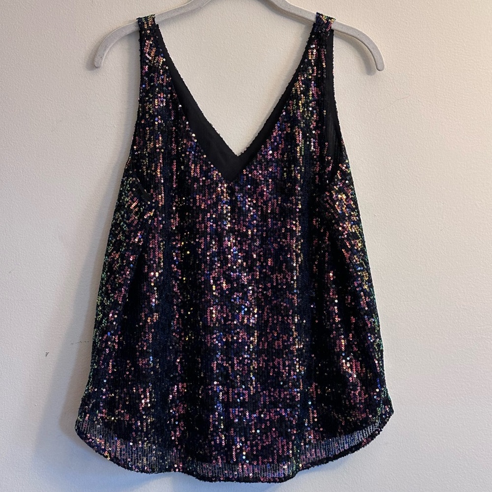 Loft sequin blouse